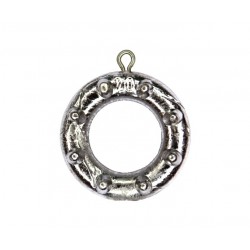 Грузило для риболовлі, Кільце, з шипами та вушком, 70г